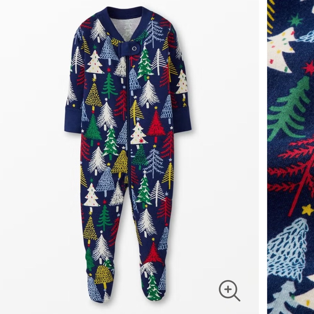 Baby Holiday Footed Zip Sleeper